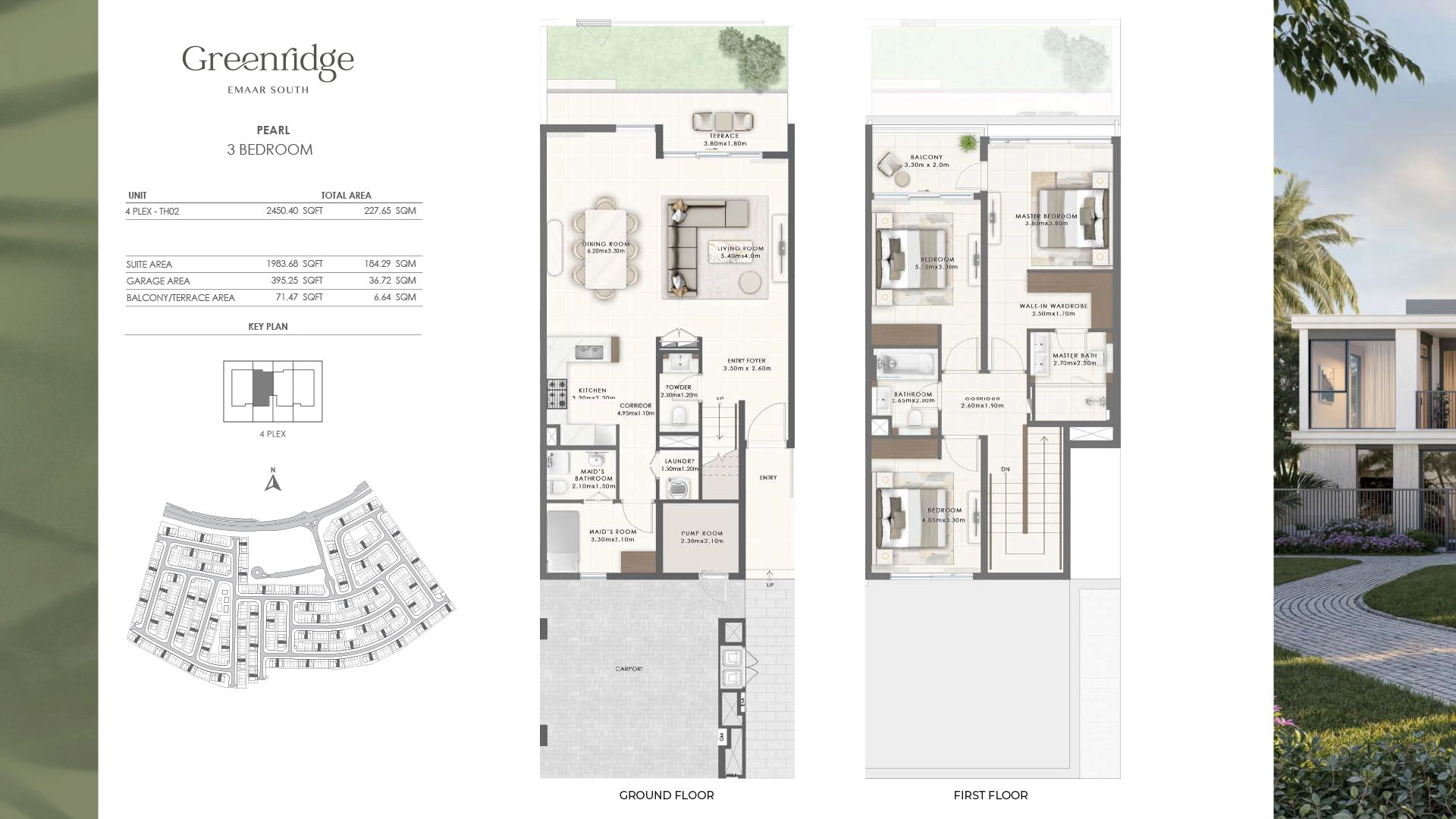 3 BR - Type A